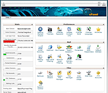 Website Control Panel