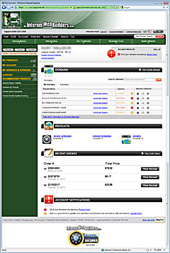 Domain name mangagement to update, renew & buy your domain names